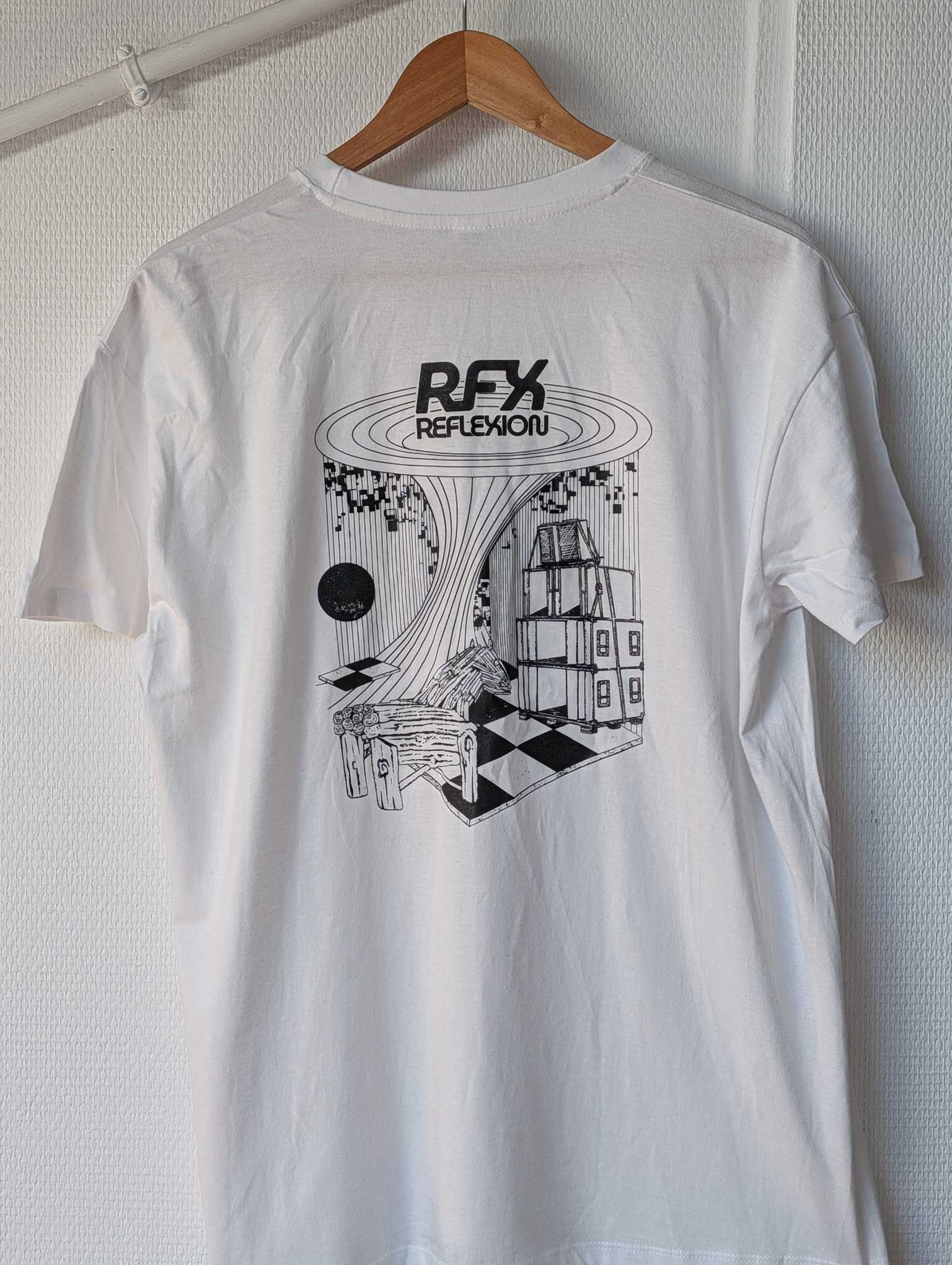 T-shirt Blanc Reflexion
