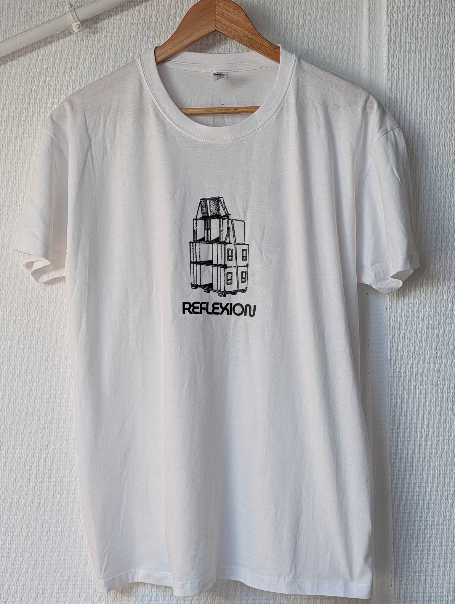 T-shirt Blanc Reflexion